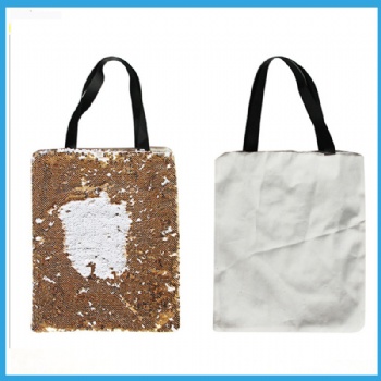  Sublimation Flip Sequin Tote Bag	