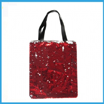  Sublimation Flip Sequin Tote Bag	