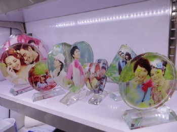  Bone shape glass photo frame	
