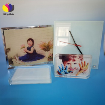  Apple shape glass photo frame	