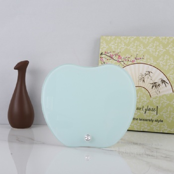 Apple shape glass photo frame