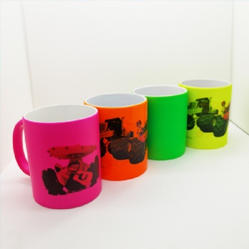 11oz fluorescent mug