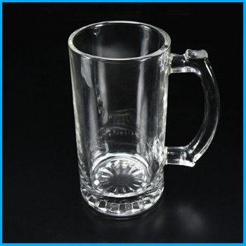 16oz glass mug clear
