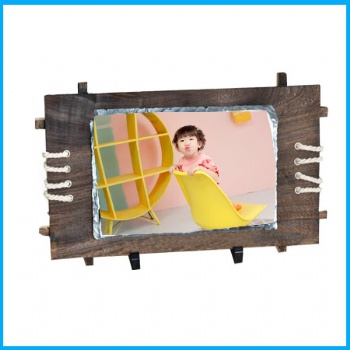Rock slate with frame