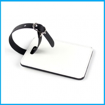 Sublimation PU Luggage Tag