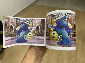  11oz  inner and handle color mug	