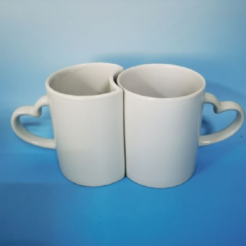 lover set sublimation white mug