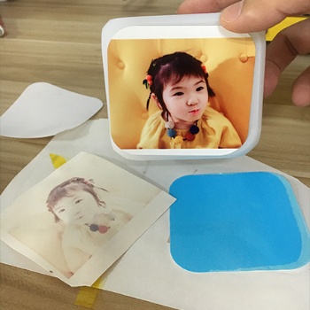  Digital alarm Clock With Film Plate	