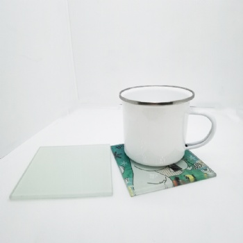  sublimation glass cup mat	