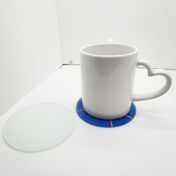  11oz heart handle white mug	